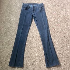 Just an AWESOME pair of Citizens Of Humanity slim bootcut jeans!